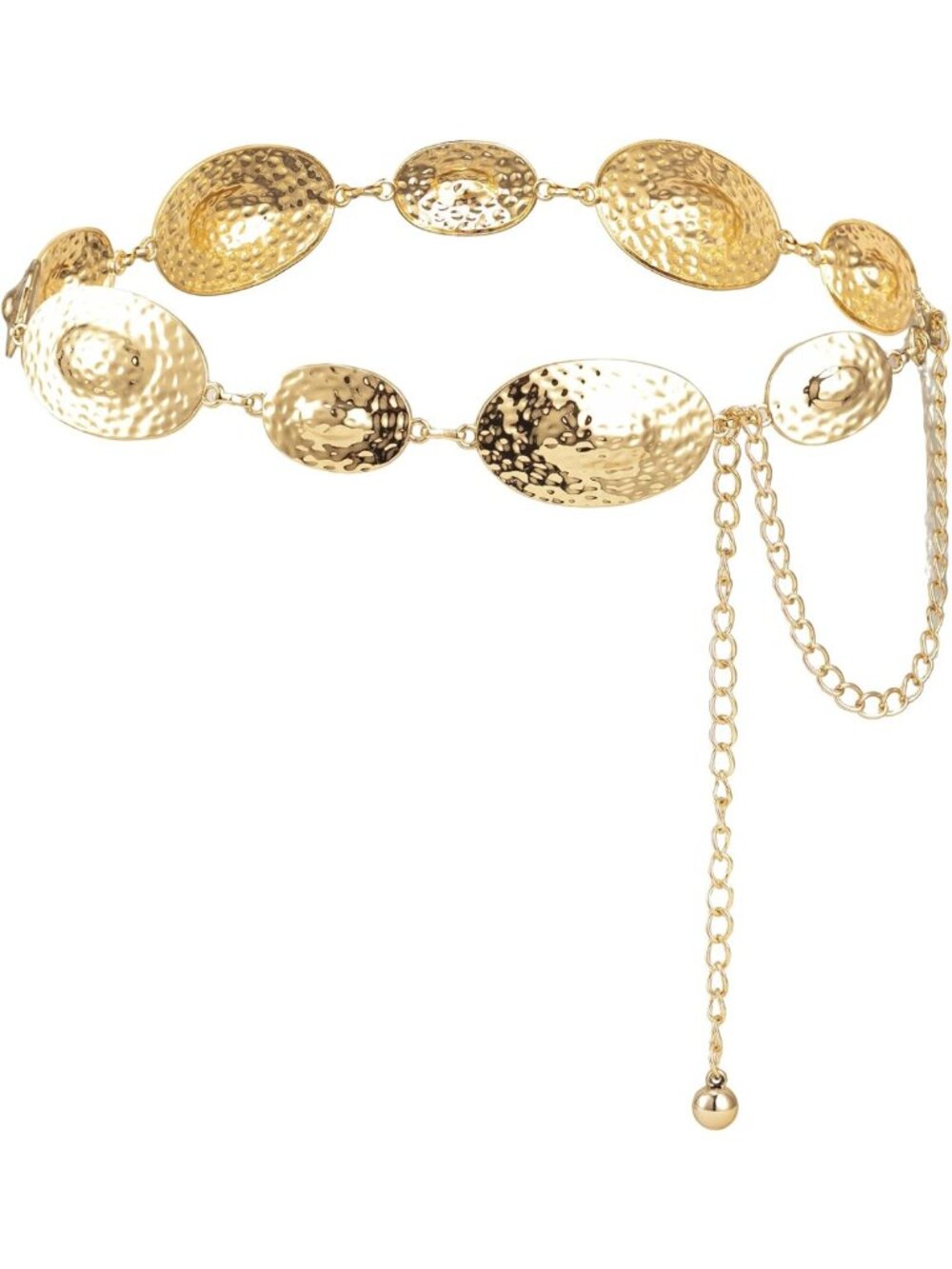 Trendy Metal Waist Chain Belt for Dresses, Blouses & Sweaters - Fashion